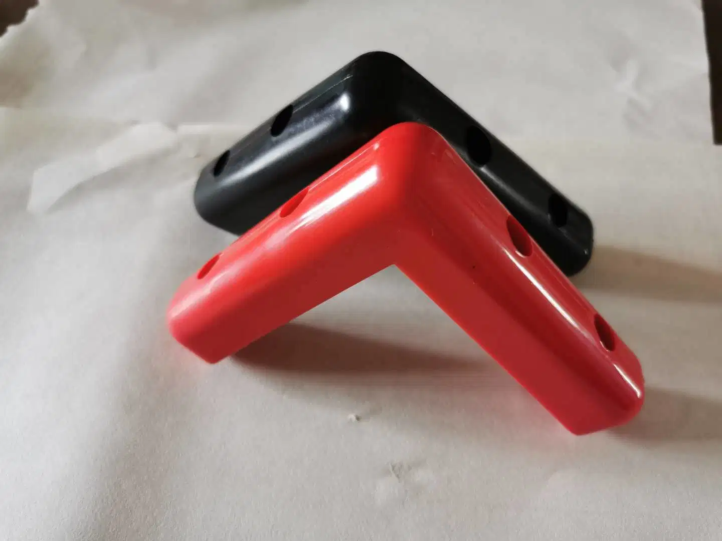 Protetor de Canto de Borracha para Carrinho Industrial de Móveis, Amortecedor de Borda em L, Protetor de Canto, Almofada de Amortecimento, Bumper de Canto para Carrinho