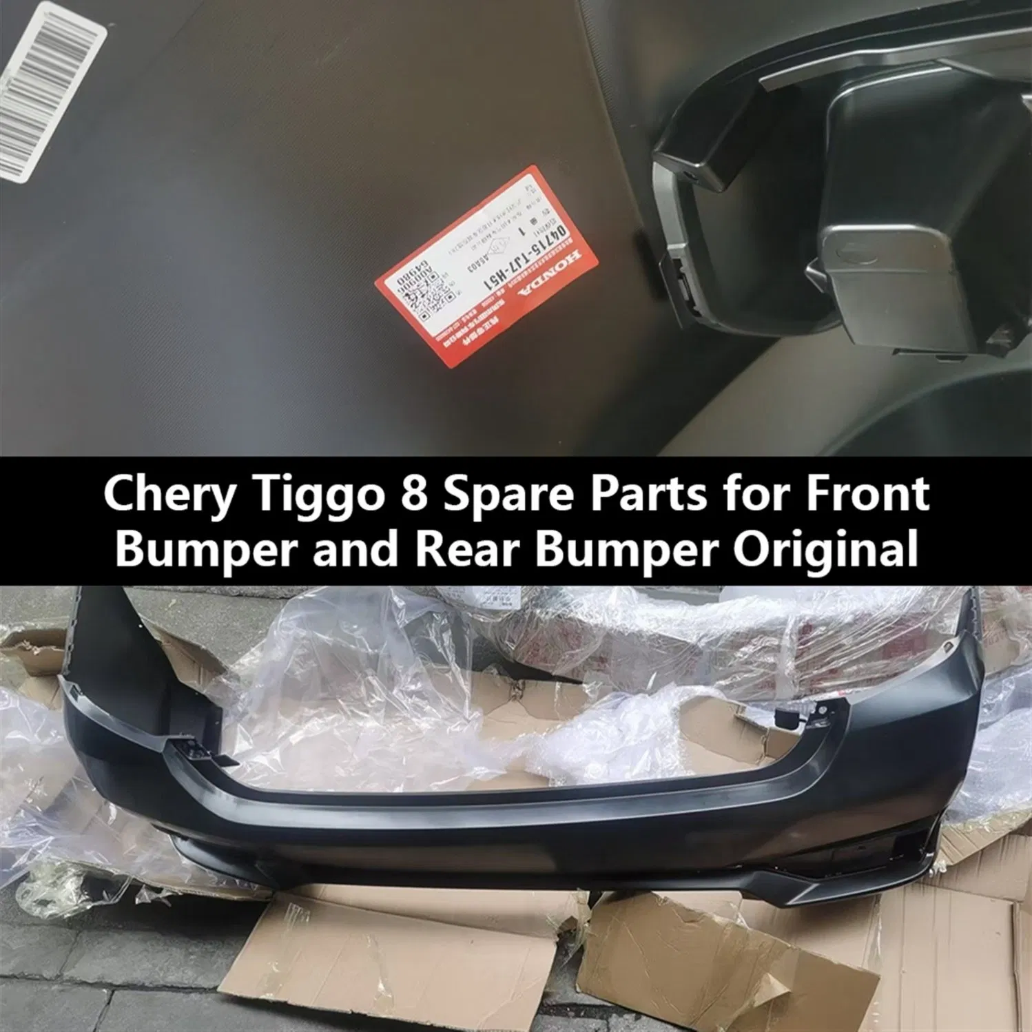 Authentic Chery Tiggo 8 PRO Front &amp; Rear Bumper Components