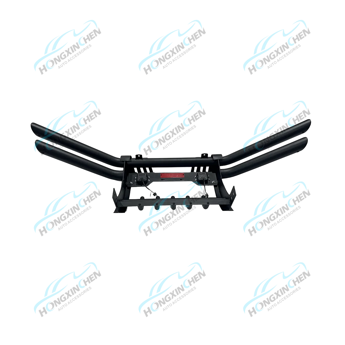 Bumper Frontal Anticolisão Modificado para Caminhonete Navara Veículo Off-Road Elegante Fornecimento de Bumper Leve para Caminhonete