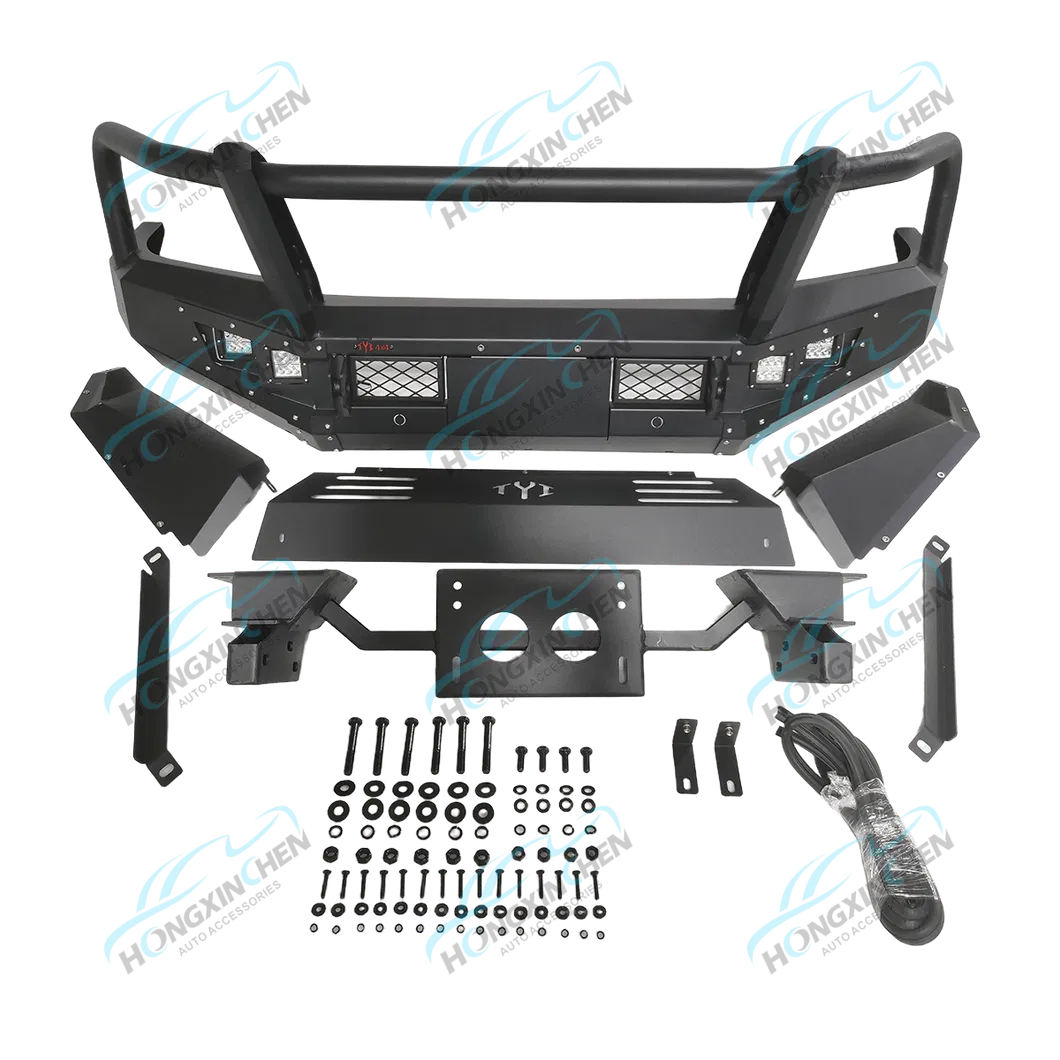 Bumper Frontal de Aço Offroad Pesado 4X4 para Caminhões