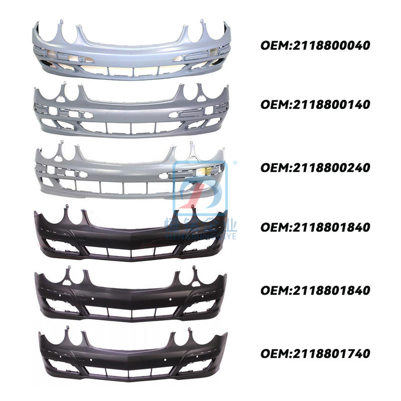 W211 Para-choque Frontal para Mercedes Benz E 2006-2008 Peças de Para-choques de Carro Cor Branca Substituir Peças de Auto Acessórios de Carro 211 880 0240gc