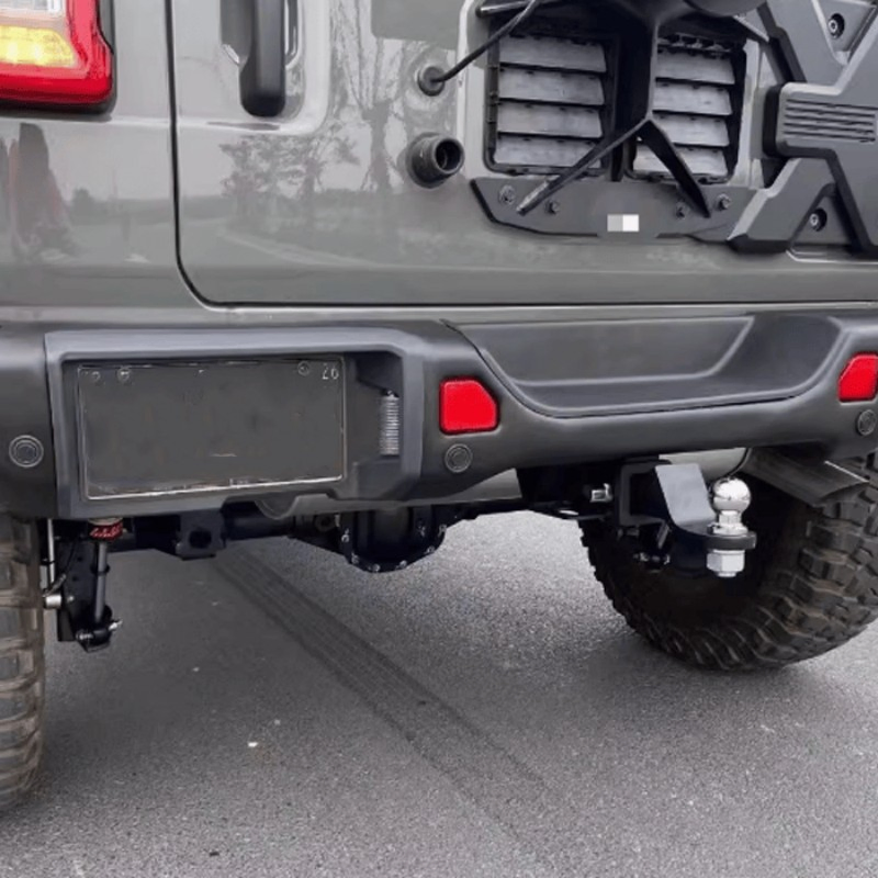 10th Para-choque Traseiro de Aço Alumínio para Jeep Wrangler