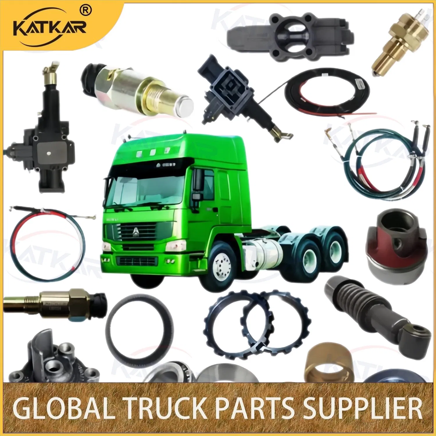 Redutor de Parte de Carroceria de Caminhão Bumper Az1641240028 para Peças de Caminhão Sinotruk HOWO A7 Tx Sitrak C7h V7