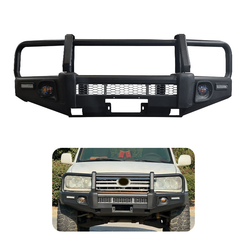 Barra de Bull Bar de Aço para Para-choque Frontal do Toyota Land Cruiser LC100 LC120 LC76