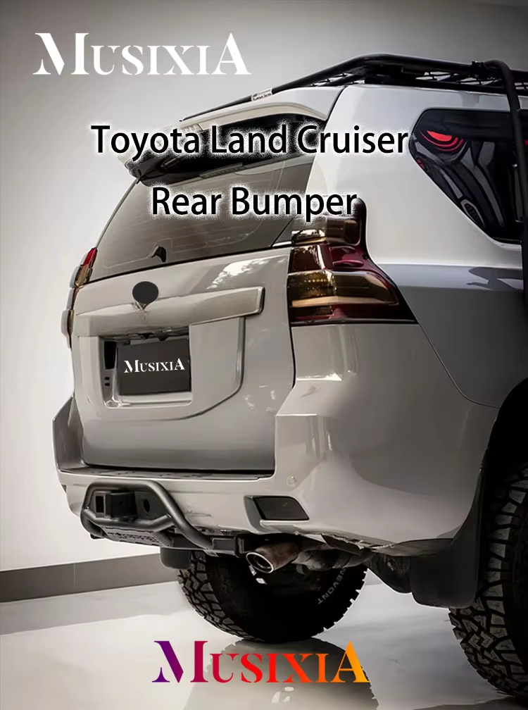 Peças de Veículo Off-Road Bumper Traseiro de Aço para Toyota Land Cruiser LC150