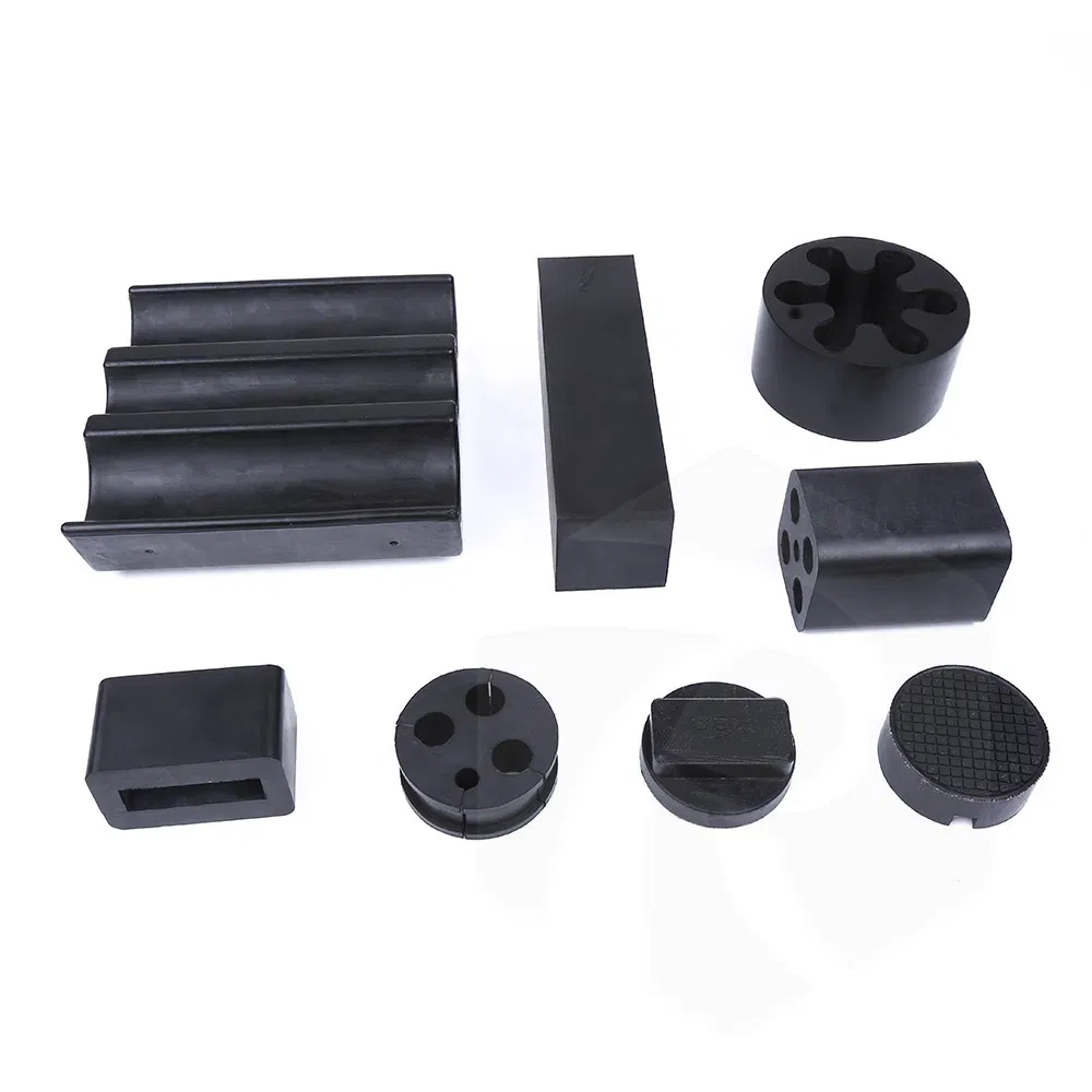 Amortecedor de Borracha de Silicone Pesado Não Padrão Personalizado Preto para Para-choque de Carro