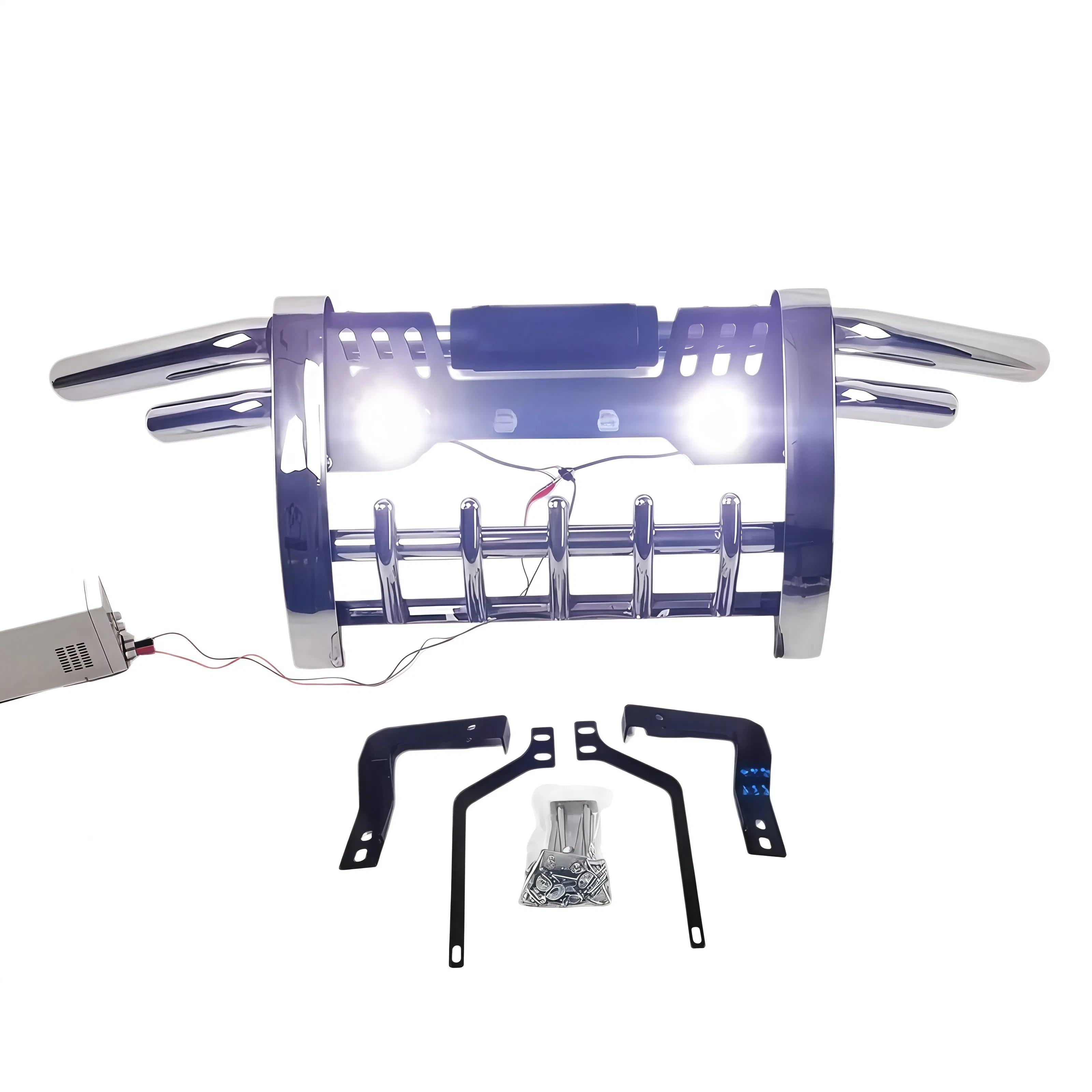 Novo Protetor de Para-choque Frontal para Fh/FM/R/P/G/ 304 Barra de Bull Bar de Aço Inoxidável Pesada 1.8-2.5mm Espessura