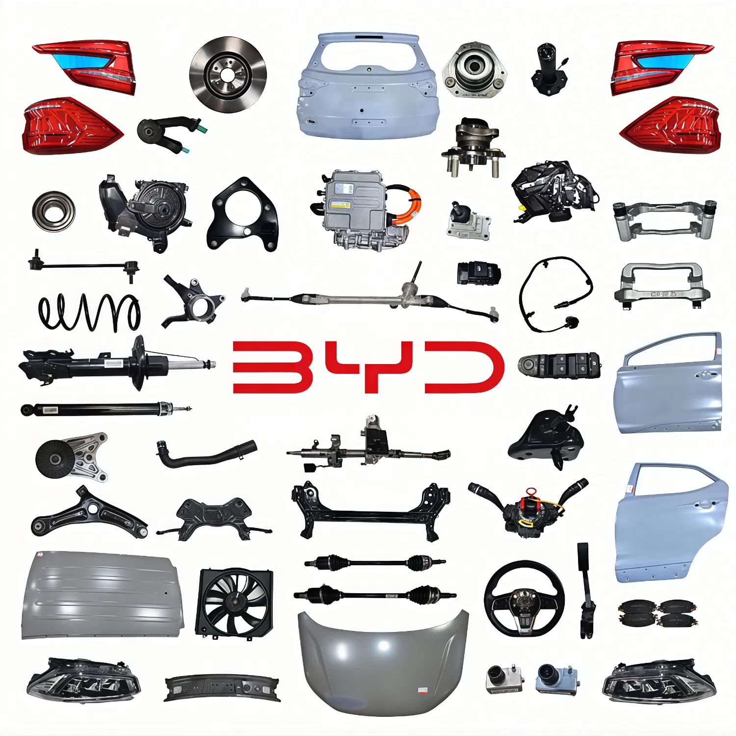 Acabamento Excelente Byd E6 Conjunto de Peças de Acabamento Externo Automotivo