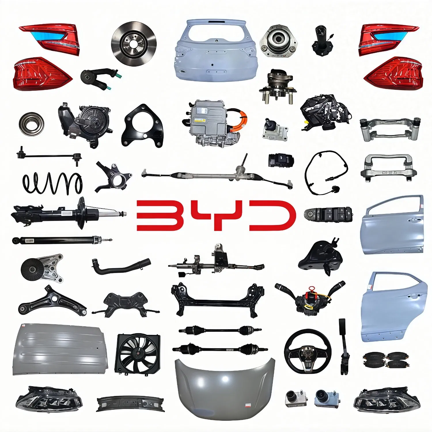 Acabamento Excelente Byd E6 Conjunto de Peças de Acabamento Externo Automotivo