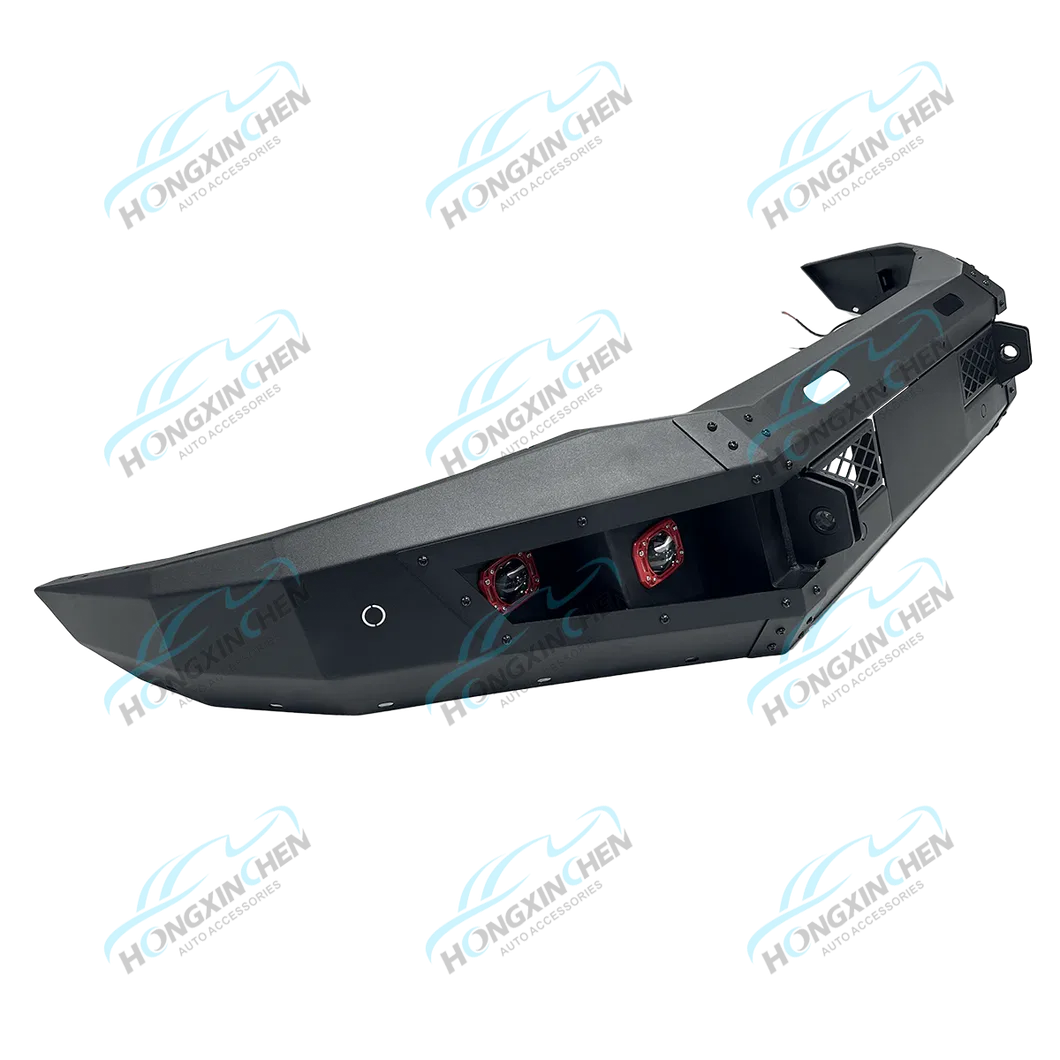 Acessórios de Veículos Off-Road Novos por Atacado 4X4 Parachoque Frontal de Aço Preto