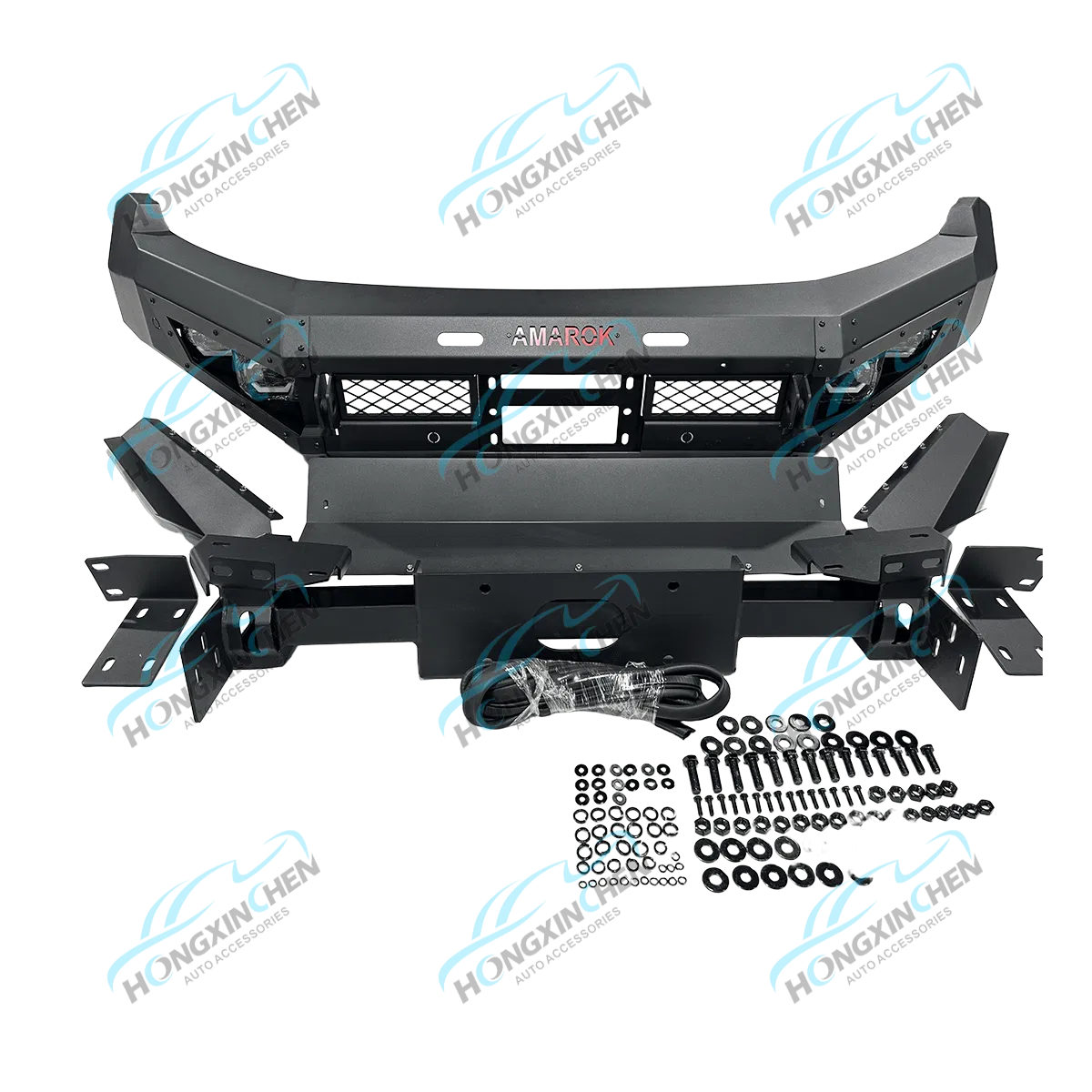 para caminhonetes Volkswagen Acessório Off-Road Novo Estado Para-choque Luzes LED Escape Modificação de Veículo para Pajero