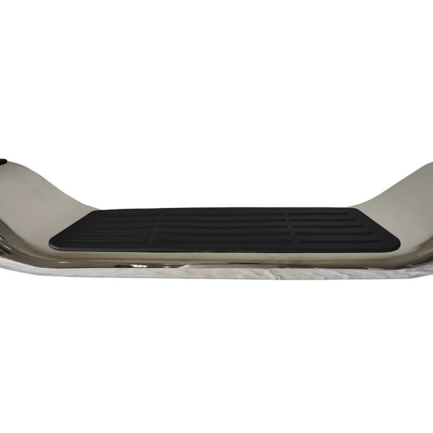 Protetor de Para-choque Traseiro Cromado para Caminhonete Offroad 4X4 Peças de Auto Para-choque Traseiro com Degrau para Hilux Revo Vigo
