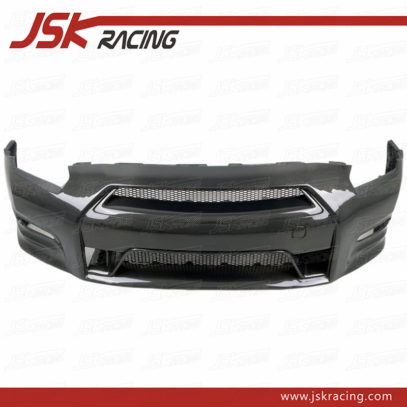 2012 Estilo de Fibra de Carbono Para Para-choque Frontal 2008-2016 Nissan Gtr R35 Acessórios para Carro Upgrade Atacado de Fábrica