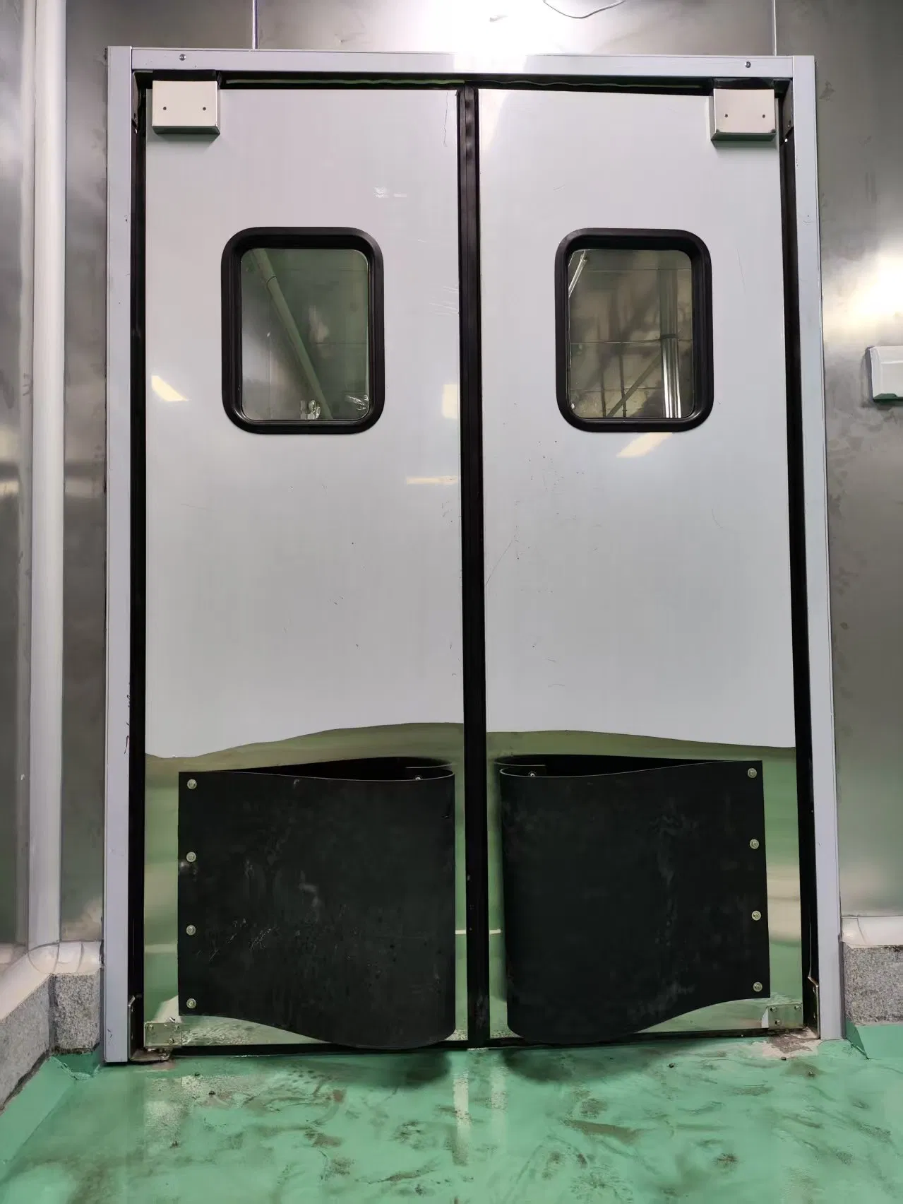 Proteção de Bumper Durável para Tráfego de Corredor Hospitalar