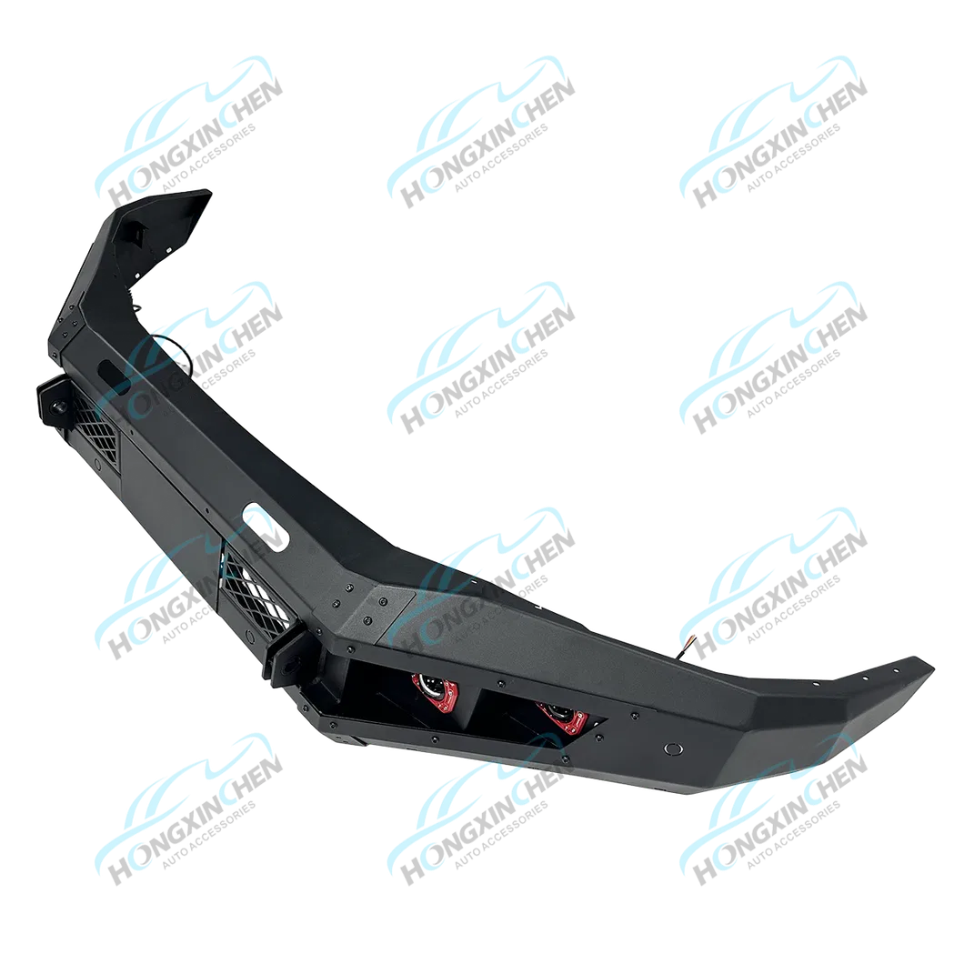 Acessórios de Veículos Off-Road Novos por Atacado 4X4 Parachoque Frontal de Aço Preto