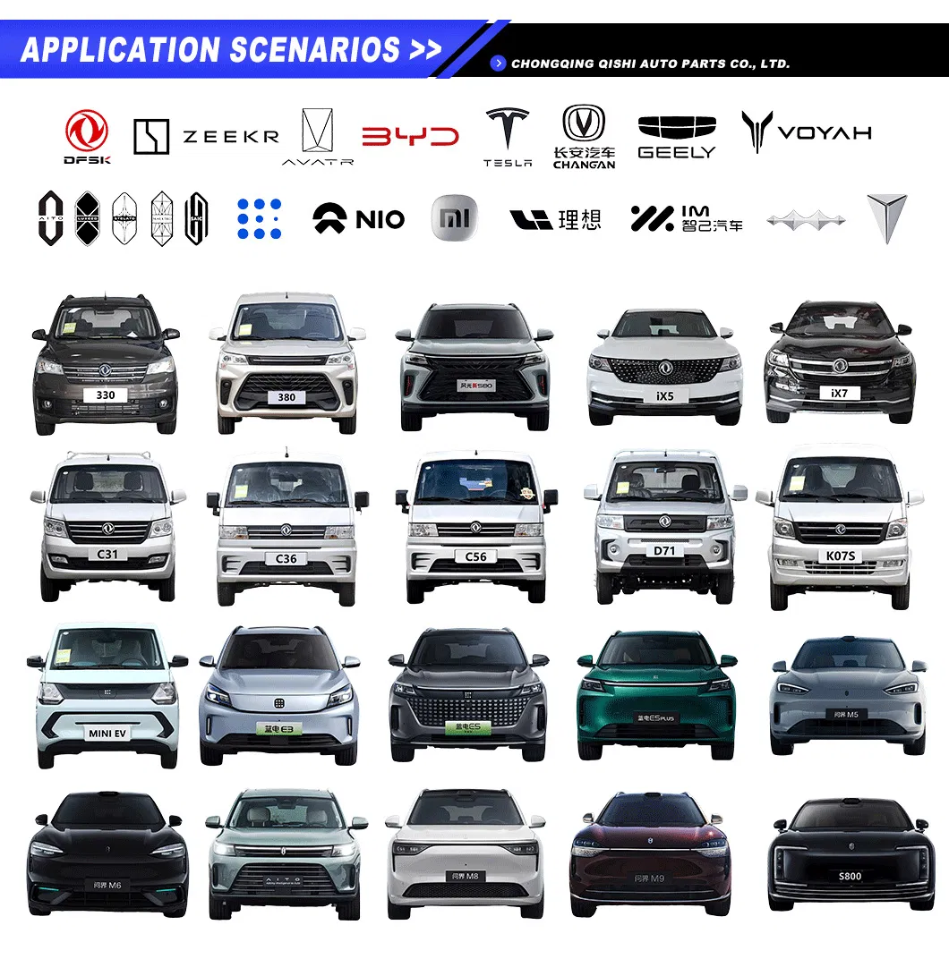 Suporte de Montagem do Parachoque Dianteiro Seres Aito M7 - Qualidade OEM Genuína, Peças de Reposição para Automóveis e Acessórios para Carros, OE 2803017-Sy01 2803018-Sy01