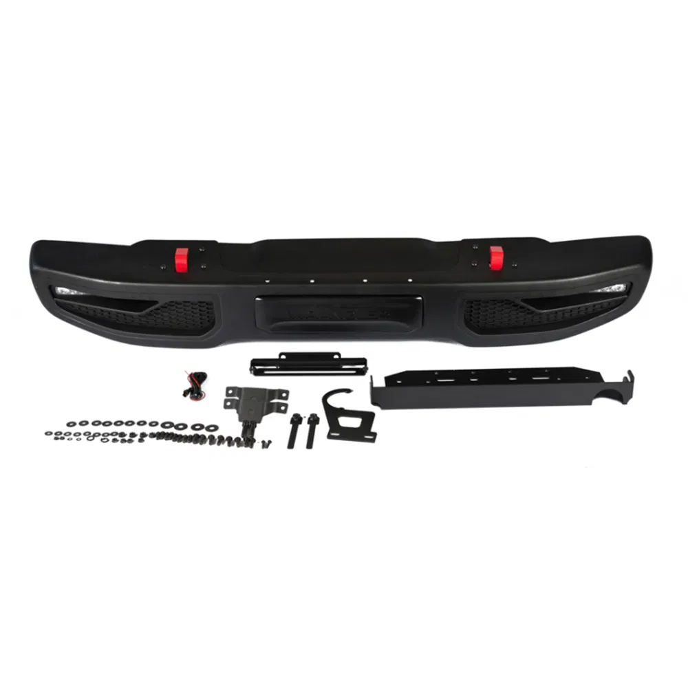 Bumper de Auto para 2007-2017 Jeep Wrangler Jk Peça de Reposição para Carro Offroad Bumper Frontal e Traseiro em Alumínio Personalizado