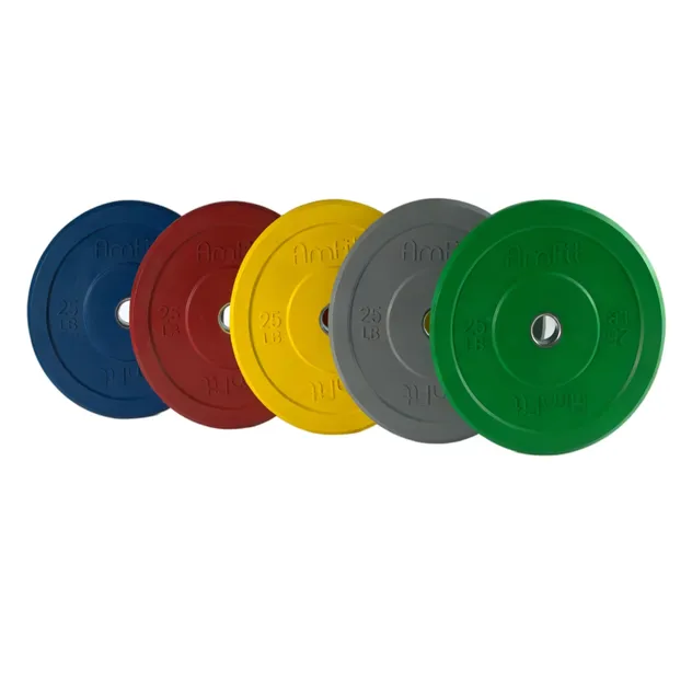 Placas de Borracha Premium para Competição para Treinamento de Peso