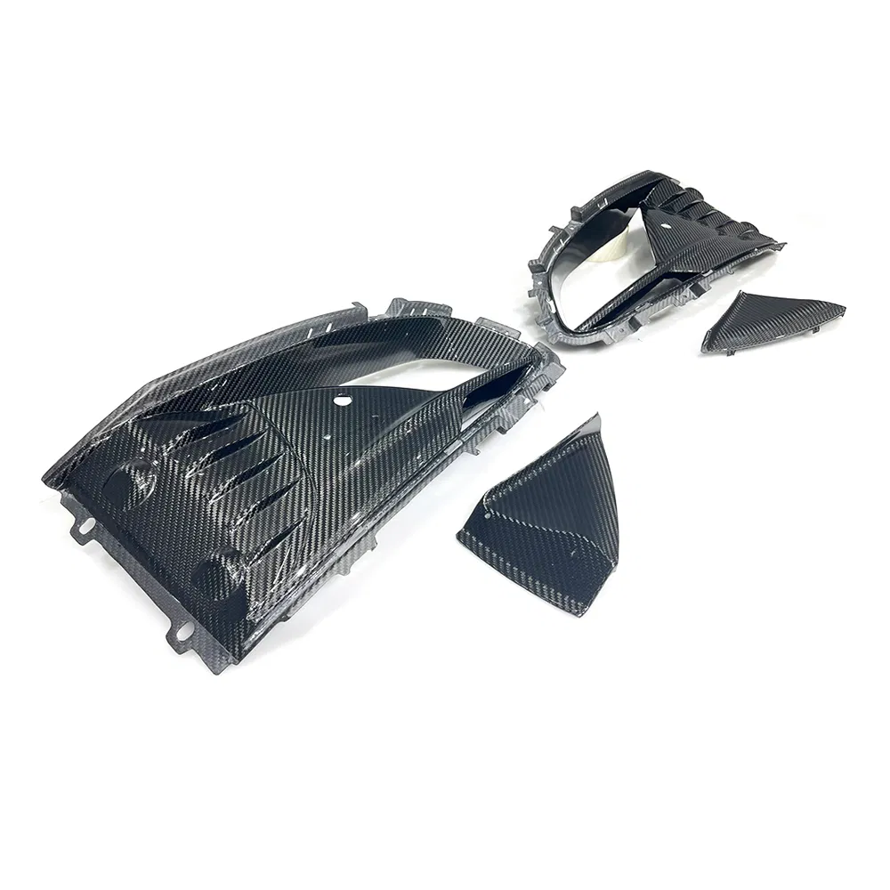 Vents de Para-choque Frontal em Fibra de Carbono Seco Estilo OEM para Lotus Emira 2022-2024