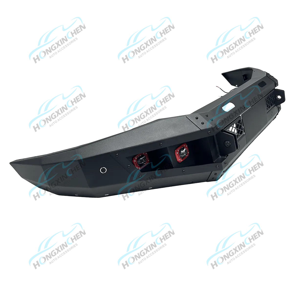 Acessórios de Veículos Off-Road Novos por Atacado 4X4 Parachoque Frontal de Aço Preto para Navara Colorado Pajero Np300 Modos