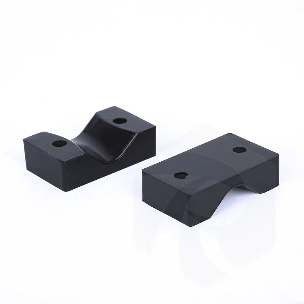 Amortecedor de Borracha de Silicone Pesado Não Padrão Personalizado Preto para Para-choque de Carro
