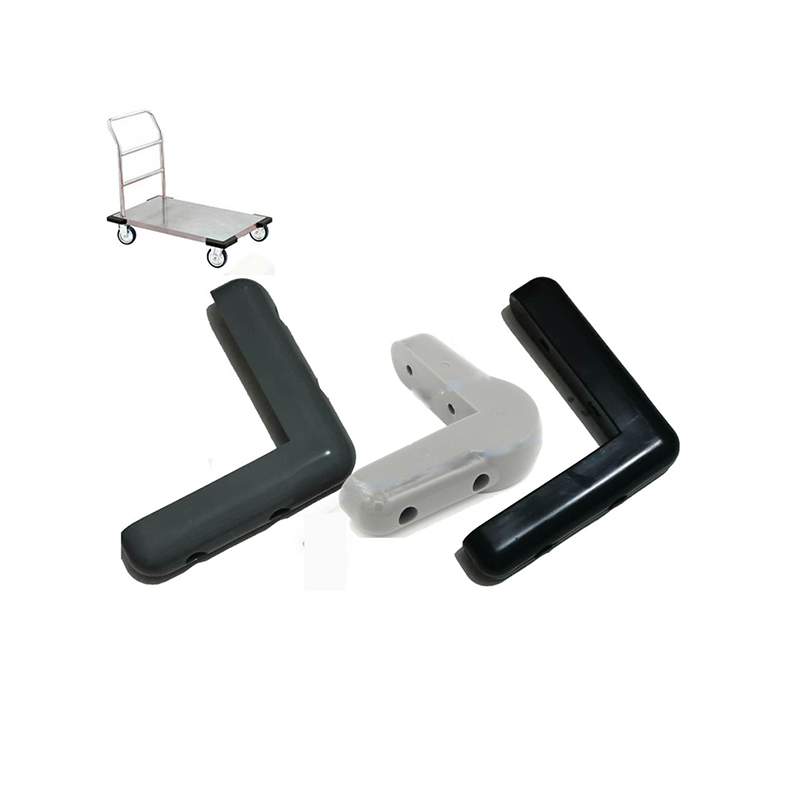 Protetor de Canto de Borracha para Carrinho Industrial de Móveis, Amortecedor de Borda em L, Protetor de Canto, Almofada de Amortecimento, Bumper de Canto para Carrinho