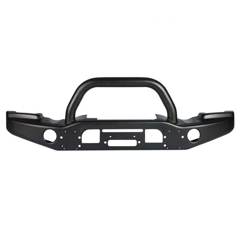 Parachoque automático para Jeep Wrangler Jk Kit de Carroceria Offroad Carro Guarda Parachoque de Alumínio Liga Aço Frontal Sem U Tube 10th Aniversário Personalizado