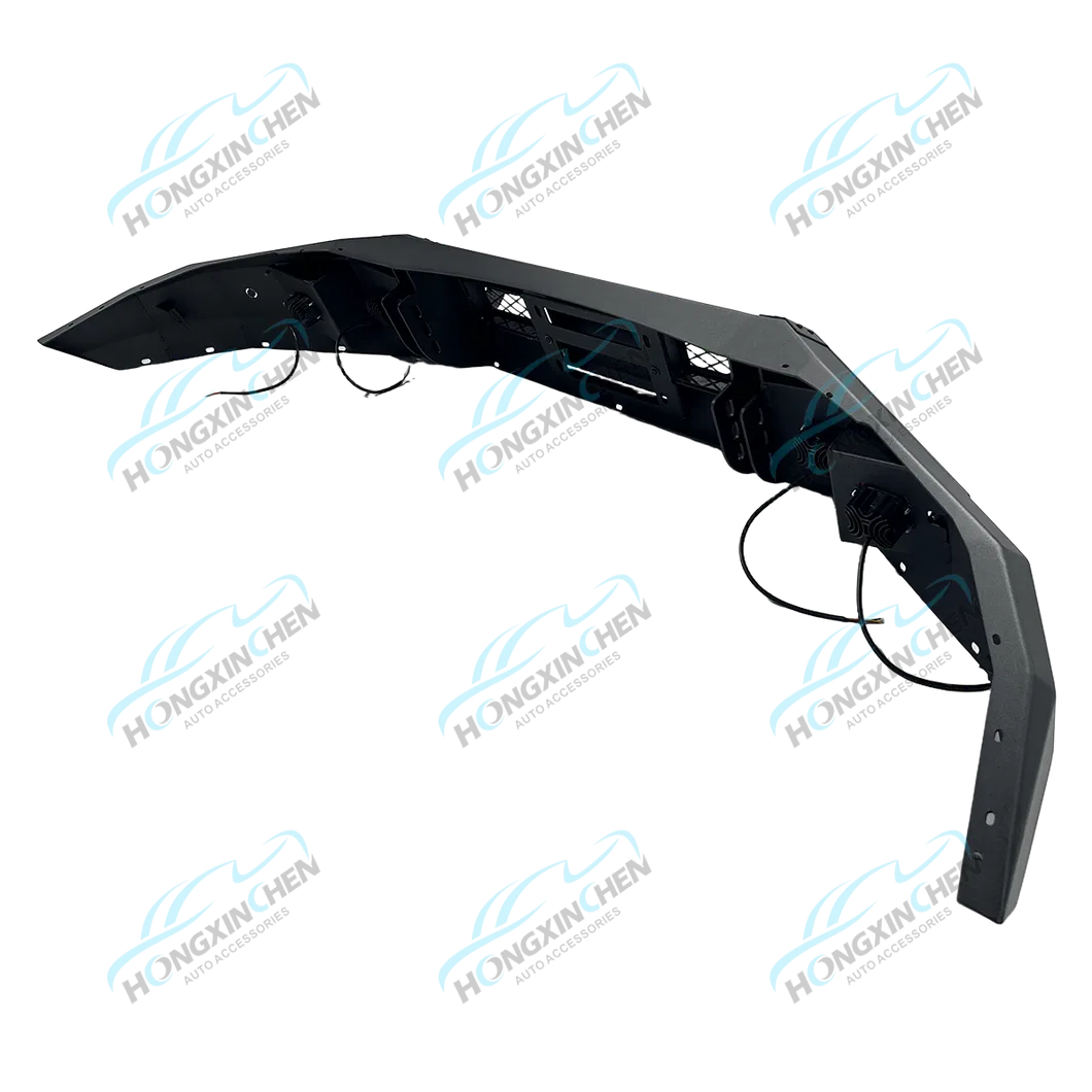 Acessórios de Veículos Off-Road Novos por Atacado 4X4 Parachoque Frontal de Aço Preto