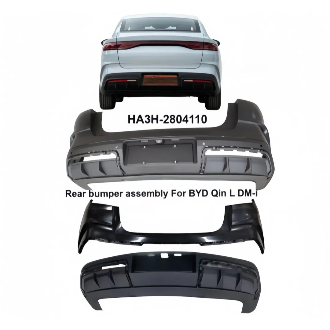Wholesale Original Car Auto Spare Parts Anti-Collision Rear Bumper Assembly for Byd Qin L Dm-I, Original Body Spare Parts for Electric Vehicles