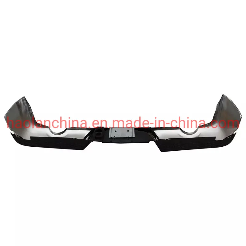 Novo Parachoque Traseiro de Aço Primerado Preto com Furos para 2009-2018 Dodge RAM 1500 Caminhão