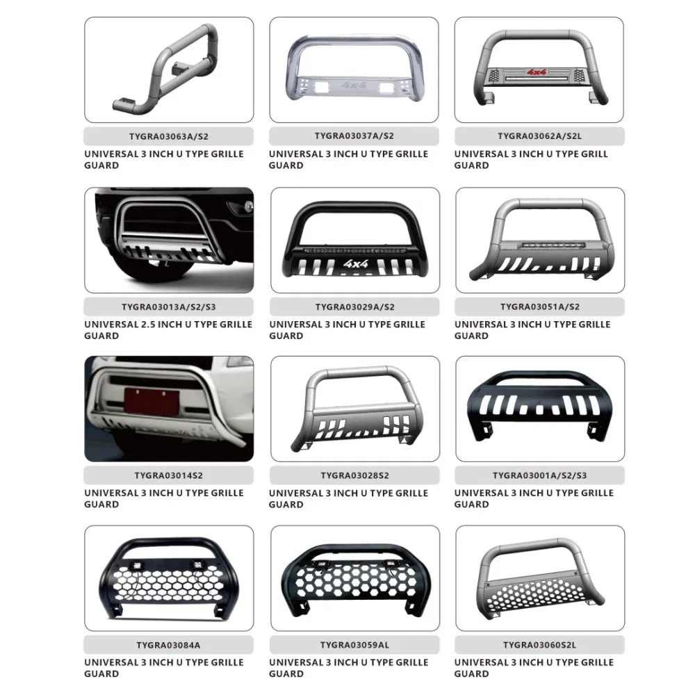 Kit de Carroceria Peças Automotivas 4X4 Estilo Bumper e Grade em ABS para Isuzu D-Max, Peças para SUV