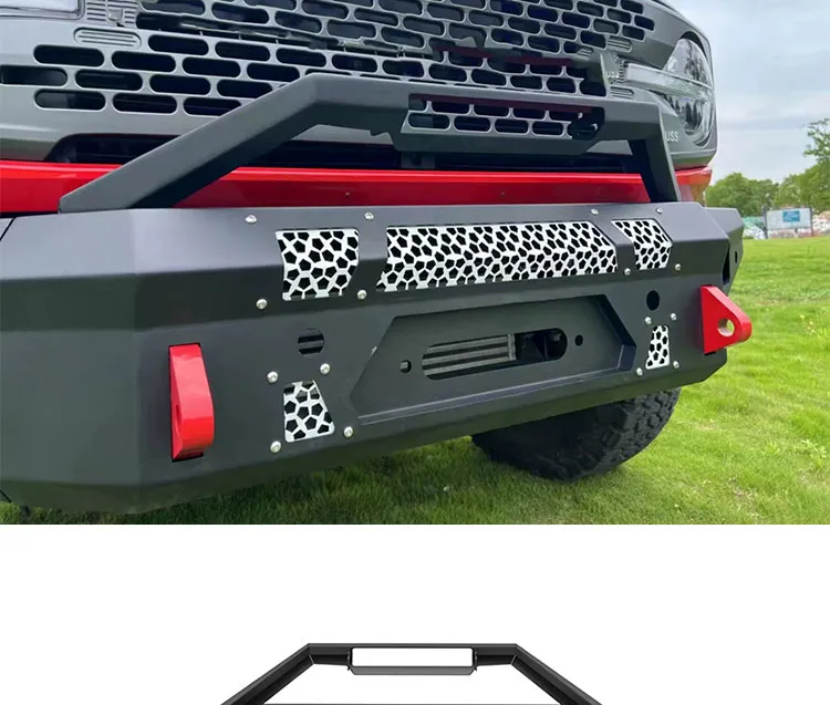Peças de Veículo Off-Road Para-Braso Duro de Aço de Manganês para Ford Bronco 2021-2023