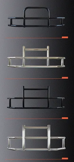 Bumper Frontal de Caminhão Durável Design Robusto