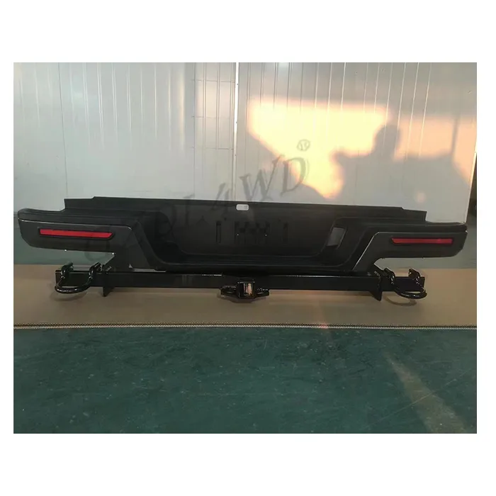 Para-choque Traseiro Preto para Carro com Luz LED para Ranger