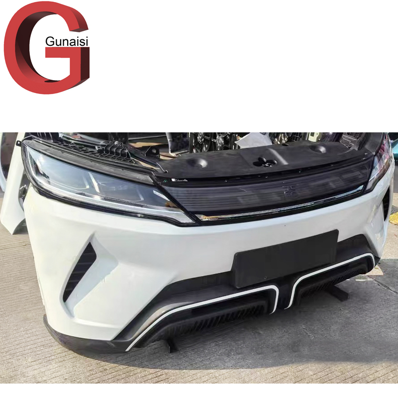 Kit de Carro China Byd Yuan up Carro Elétrico Pequeno SUV Yuan up com Farol Para-lama Capô Para-choque Dianteiro