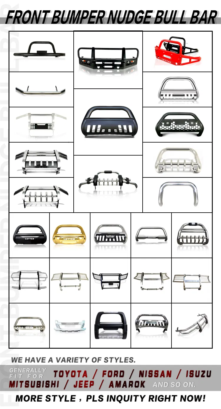 Fornecimento Direto de Fábrica de Parachoque Bull Bar para Ford Ranger