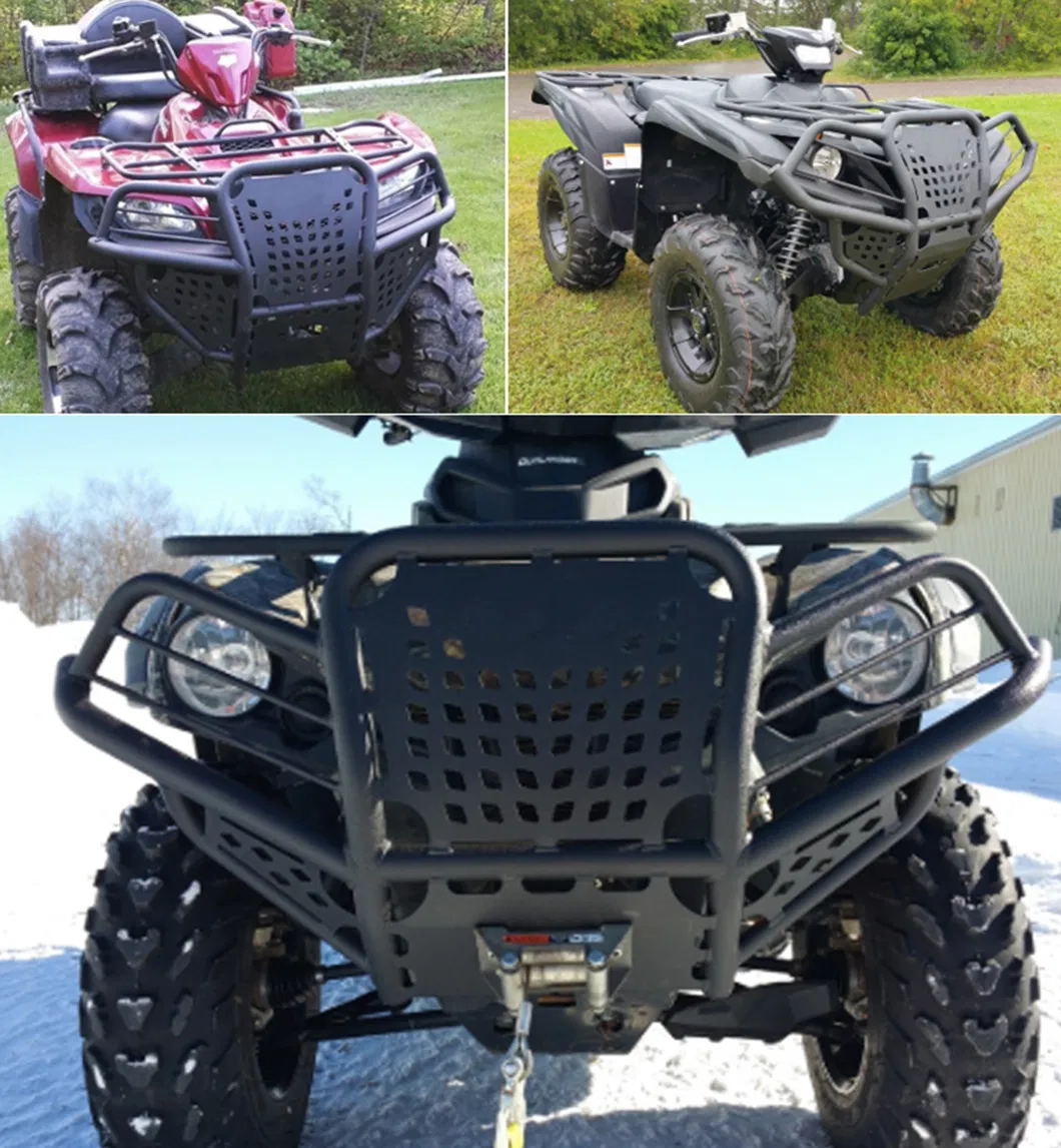 Protetores de Parachoque Frontal para ATV com Suporte para Guincho