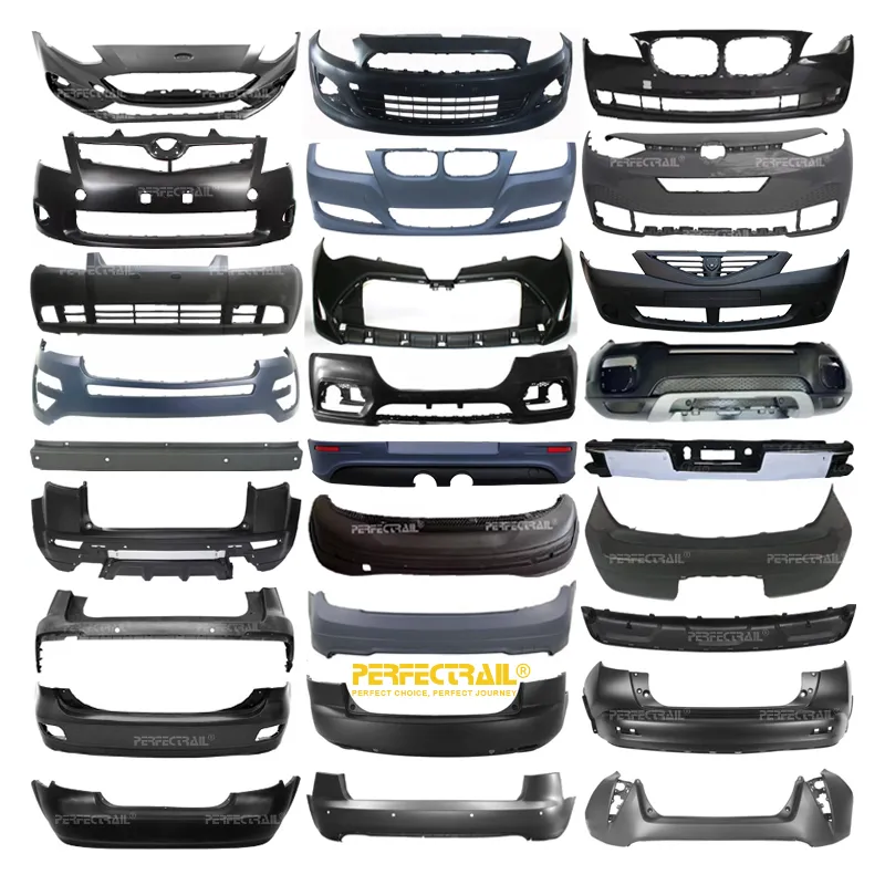 BMW Mercedes Benz Audi Toyota Hilux Nissan Honda Mazda Isuzu Ford Chevrolet Jeep Hyundai Kia Kit de carroceria OEM Peças automotivas Para-choque dianteiro