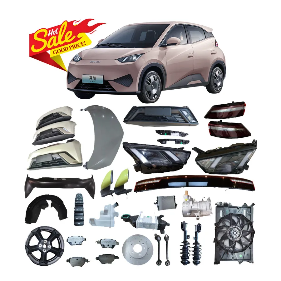 Conjunto de Para-choque Dianteiro e Traseiro Original OEM Byd Seagull Peças de Reposição para Veículo Elétrico