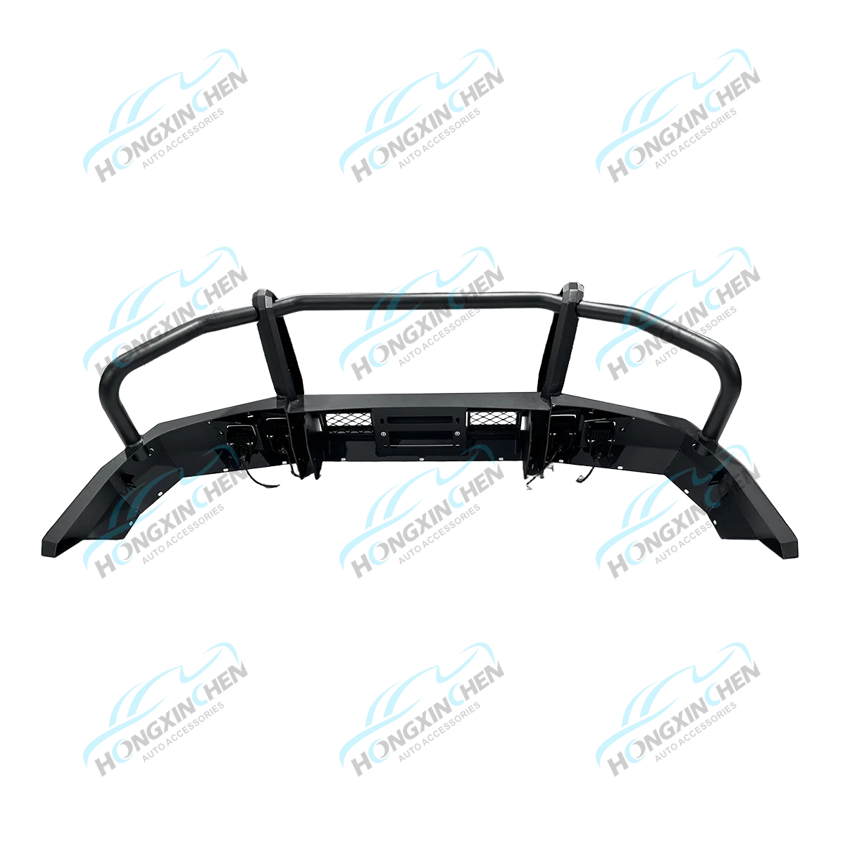 Bumper Frontal de Aço Offroad Pesado 4X4 para Caminhões