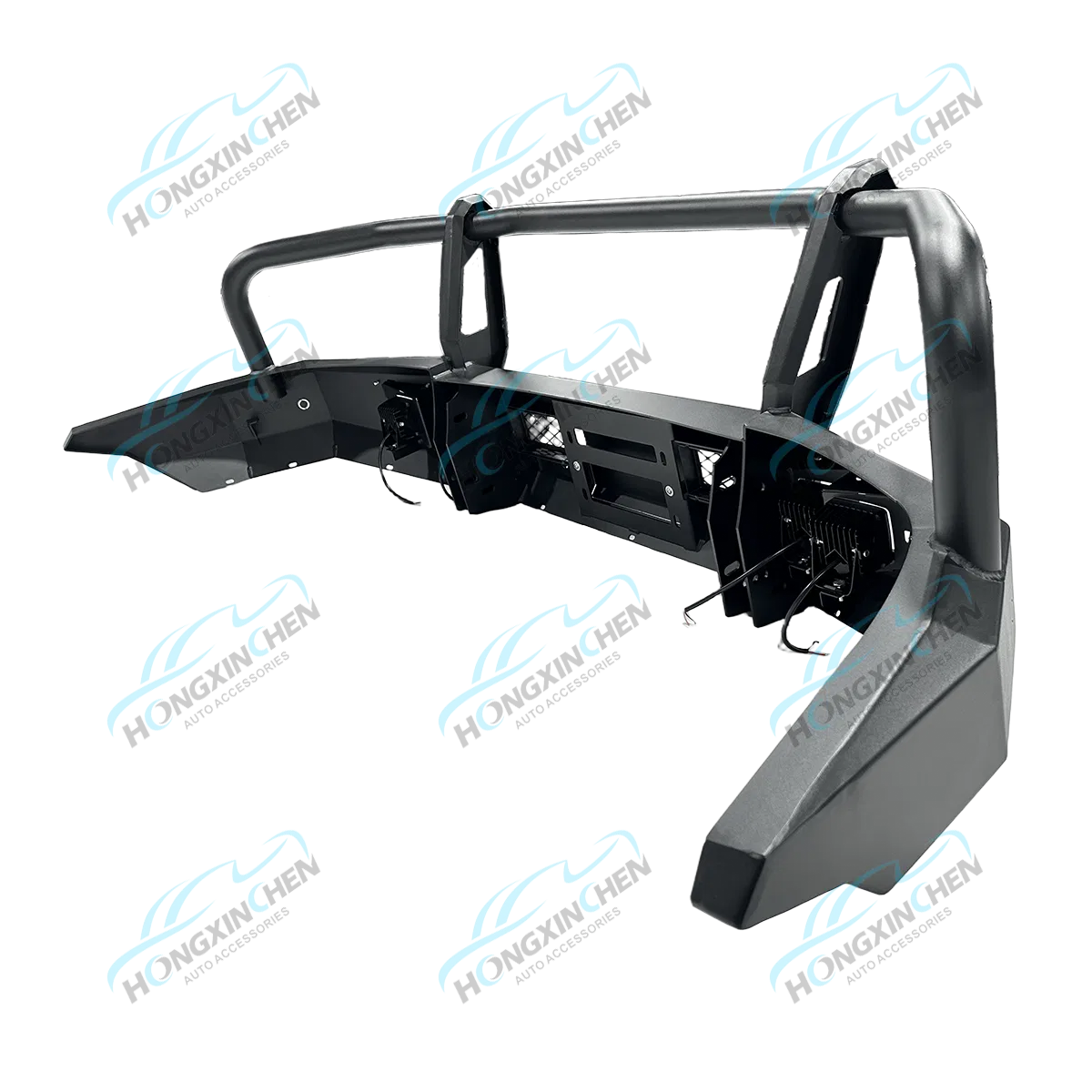 Bumper Frontal de Aço Offroad Pesado 4X4 para Caminhões