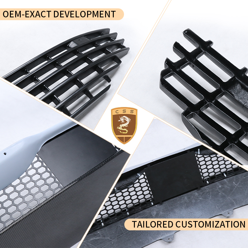 707 Estilo de Fibra de Carbono Seco para Para-choque Frontal de Carro para Aston Martin Dbx