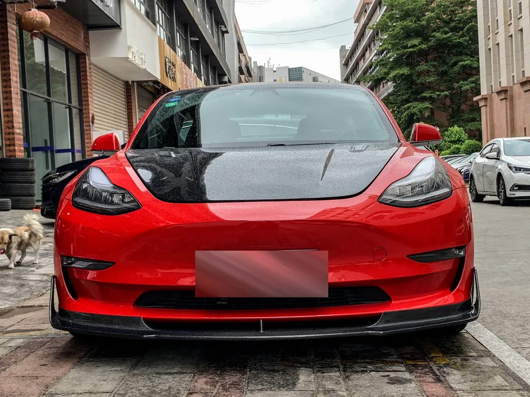 Novo Kit de Carro de Performance Fibra de Carbono