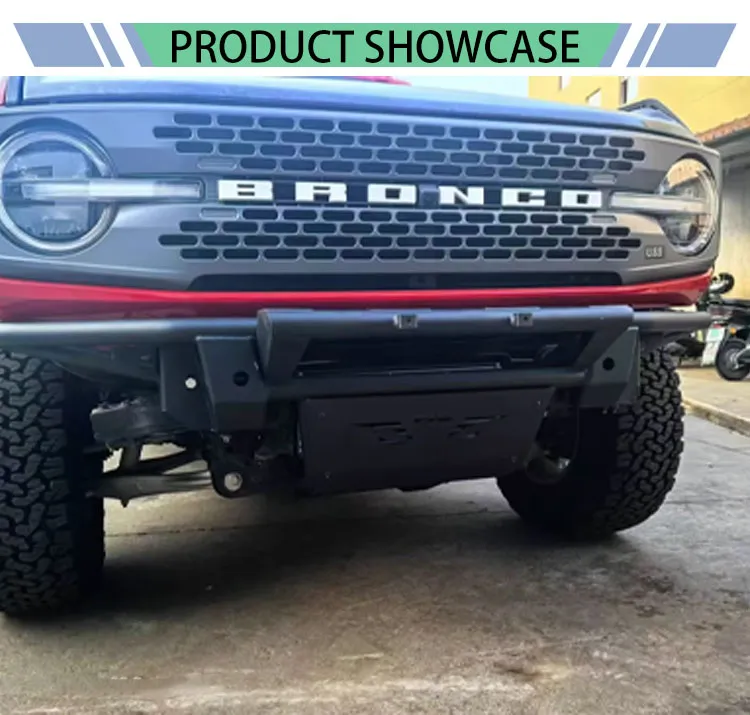 Peças de Veículo Off-Road Barra de Proteção Dianteira de Aço para Ford Bronco 21-23