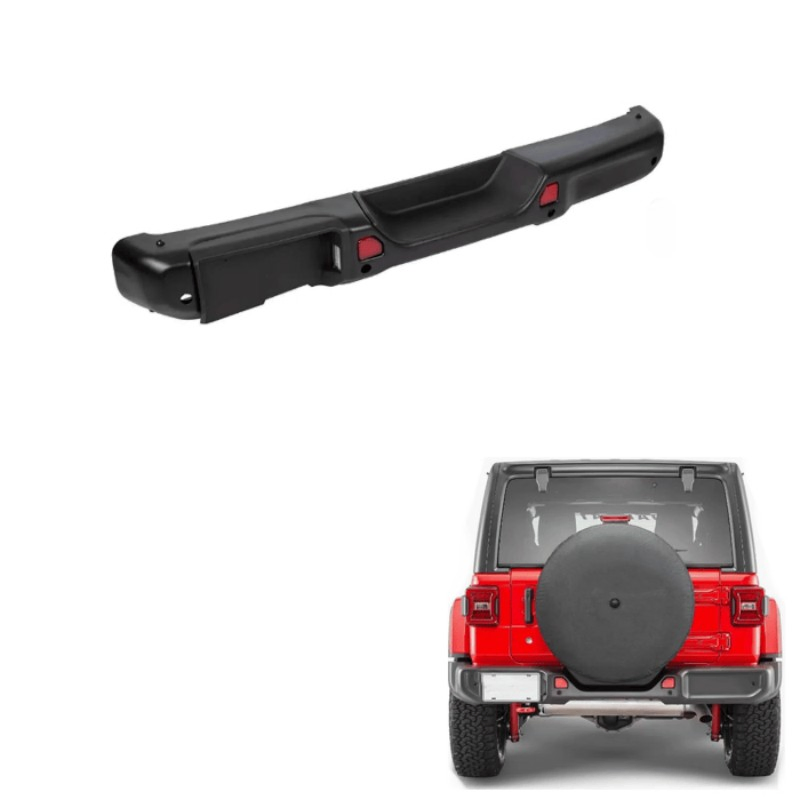 10th Para-choque Traseiro de Aço Alumínio para Jeep Wrangler
