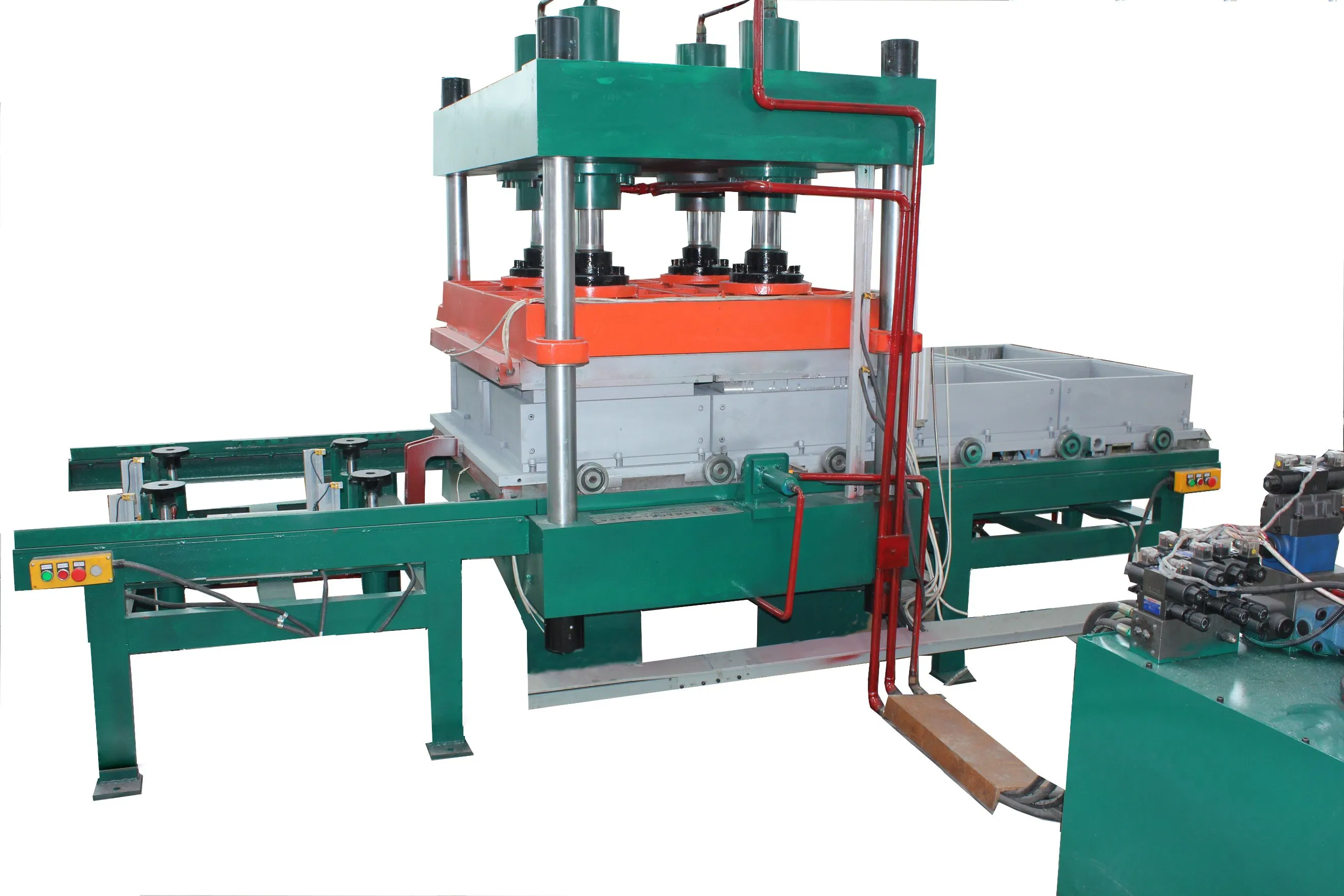 Equipamento para Fabricação de Paradas de Carro de Borracha Personalizadas, Máquina de Fabricação de Piso de Borracha, Máquina de Prensa de Vulcanização para Bumpers de Velocidade de Borracha, Máquina de Fabricação de Ladrilhos de Granulado EPDM