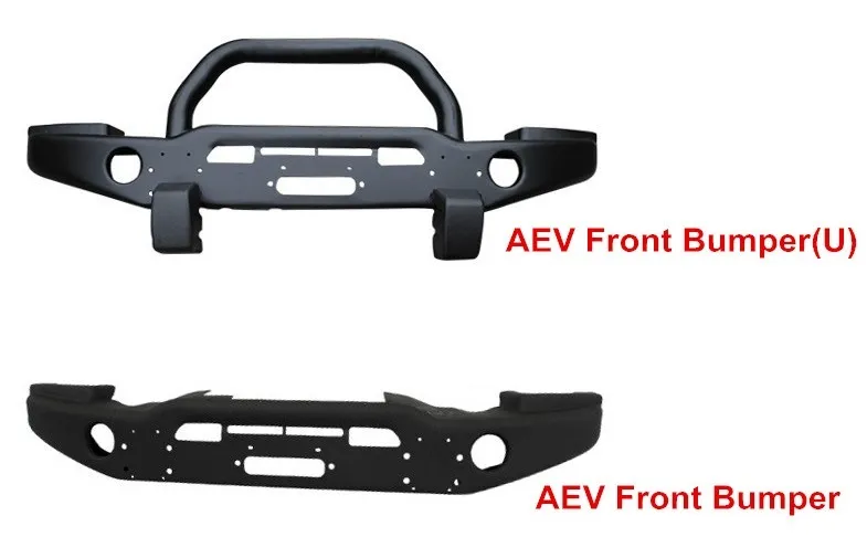 Peça de Carro Acessório Auto Estilo Aev Parachoque Frontal para Jeep Wrangler (JK) 2007-2017 Barra de Aço
