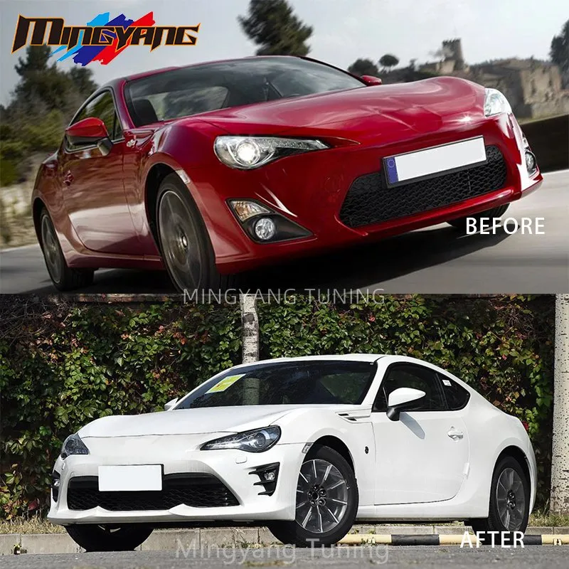 Parachoque de Plástico PP 2013-2016 Upgrade 2017-2019 para Toyota Gt86 Kit de Carroceria Brz