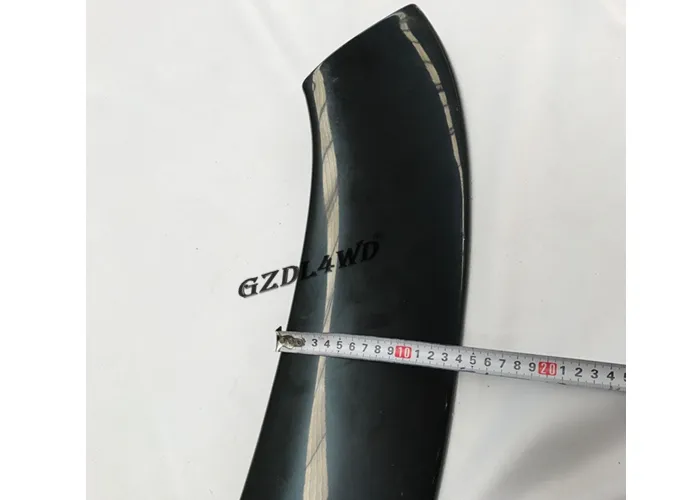 Toyota Hilux Revo original liso guarda-lamas preto flares