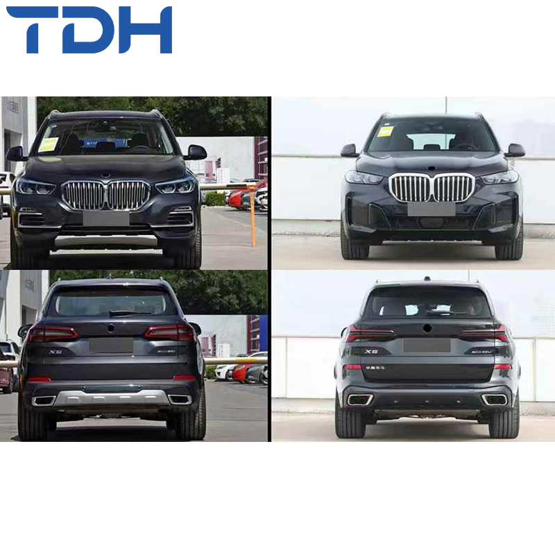 Para-choque de Carro de Alta Qualidade para 2019-2022 BMW X5 G05 Facelift para 2023+ Para-choque Frontal M-Tech e Para-choque Traseiro com Farol e Lanterna Traseira